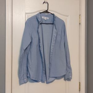 Mens blue dress shirt (S)